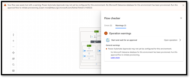 Dataverse environment error